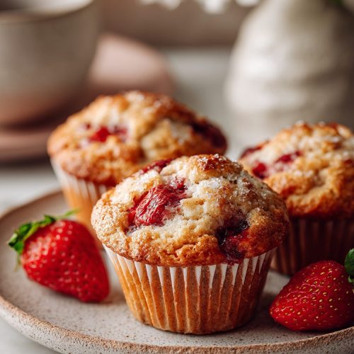 Easy Strawberry Muffins