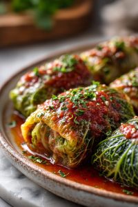 Easy Stuffed Cabbage Rolls