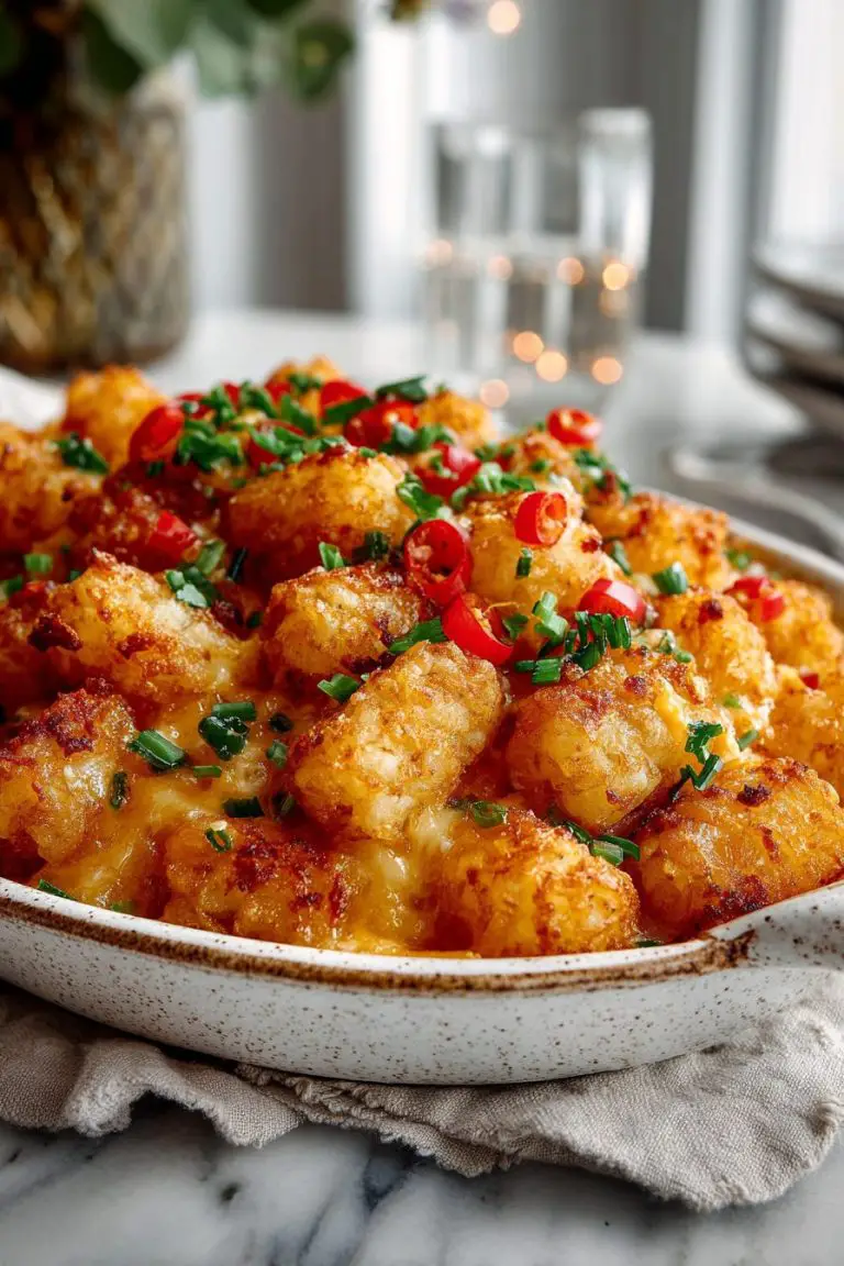 Easy Tater Tot Casserole Recipe