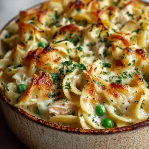 Easy Turkey Noodle Casserole