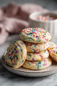 Funfetti Cake Mix Cookies Recipe