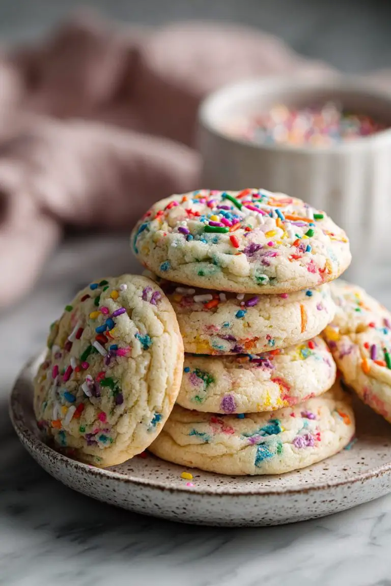 Funfetti Cake Mix Cookies Recipe