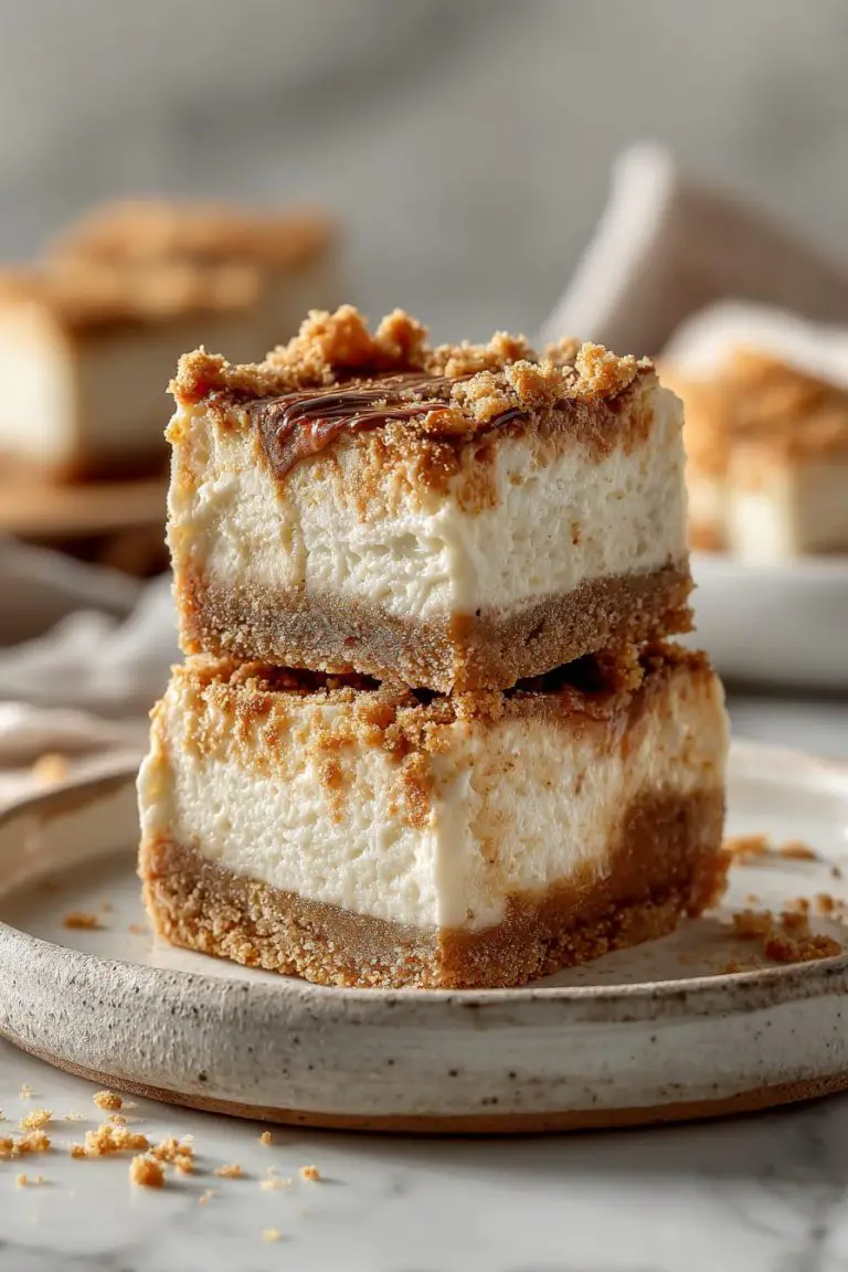 Graham Cracker Cheesecake Bars Recipe
