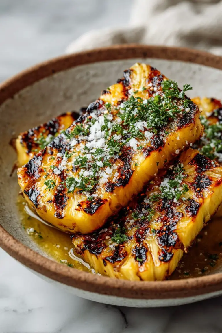 Grilled Pineapple Delight