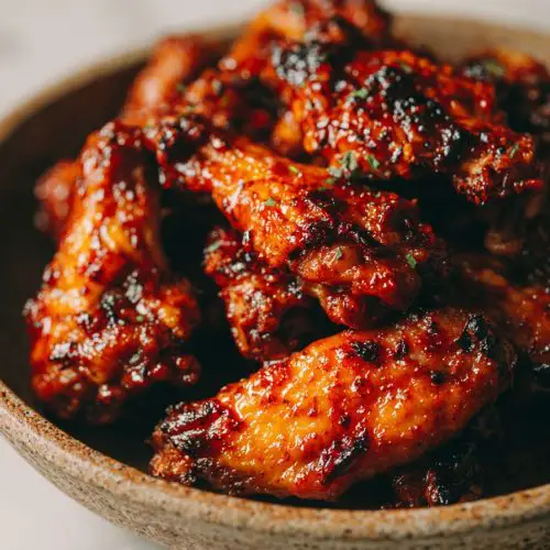 Honey Sriracha Chicken Wings