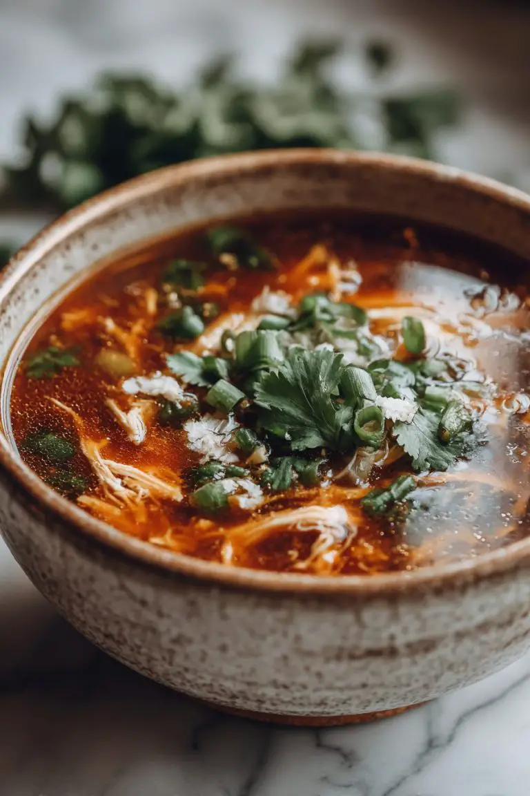 Hot and Sour Chicken Soup Recipes