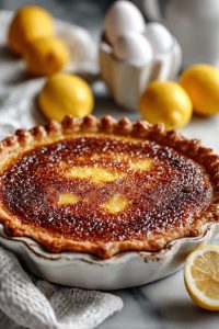 Lemon Chess Pie Delight