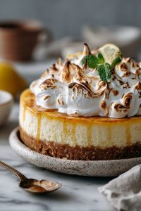 Lemon Meringue Cheesecake Delight