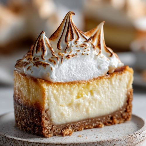 Lemon Meringue Cheesecake Delight