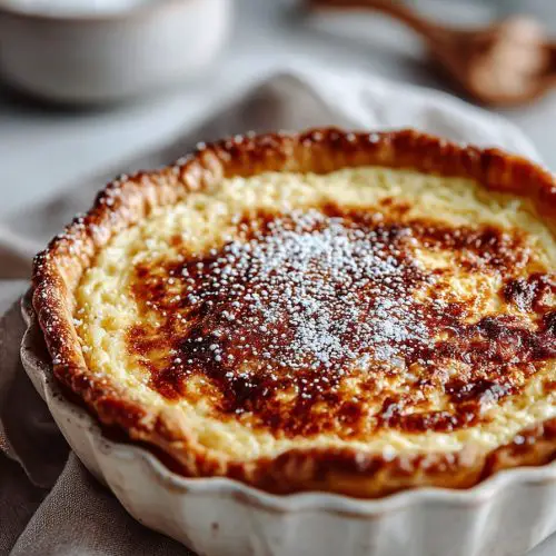 Magic Crust Custard Pie Recipe