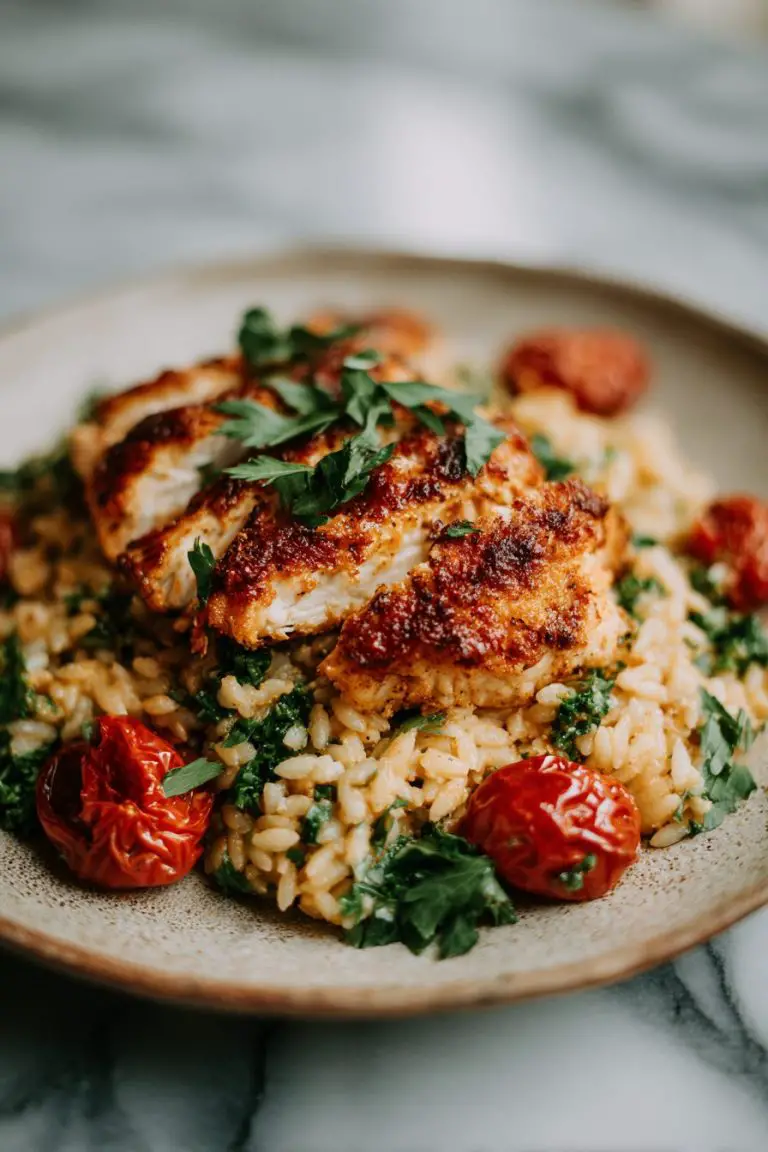 Marry Me Chicken with Risoni