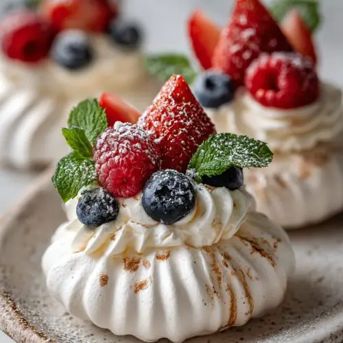 Mini Pavlovas Made Easy