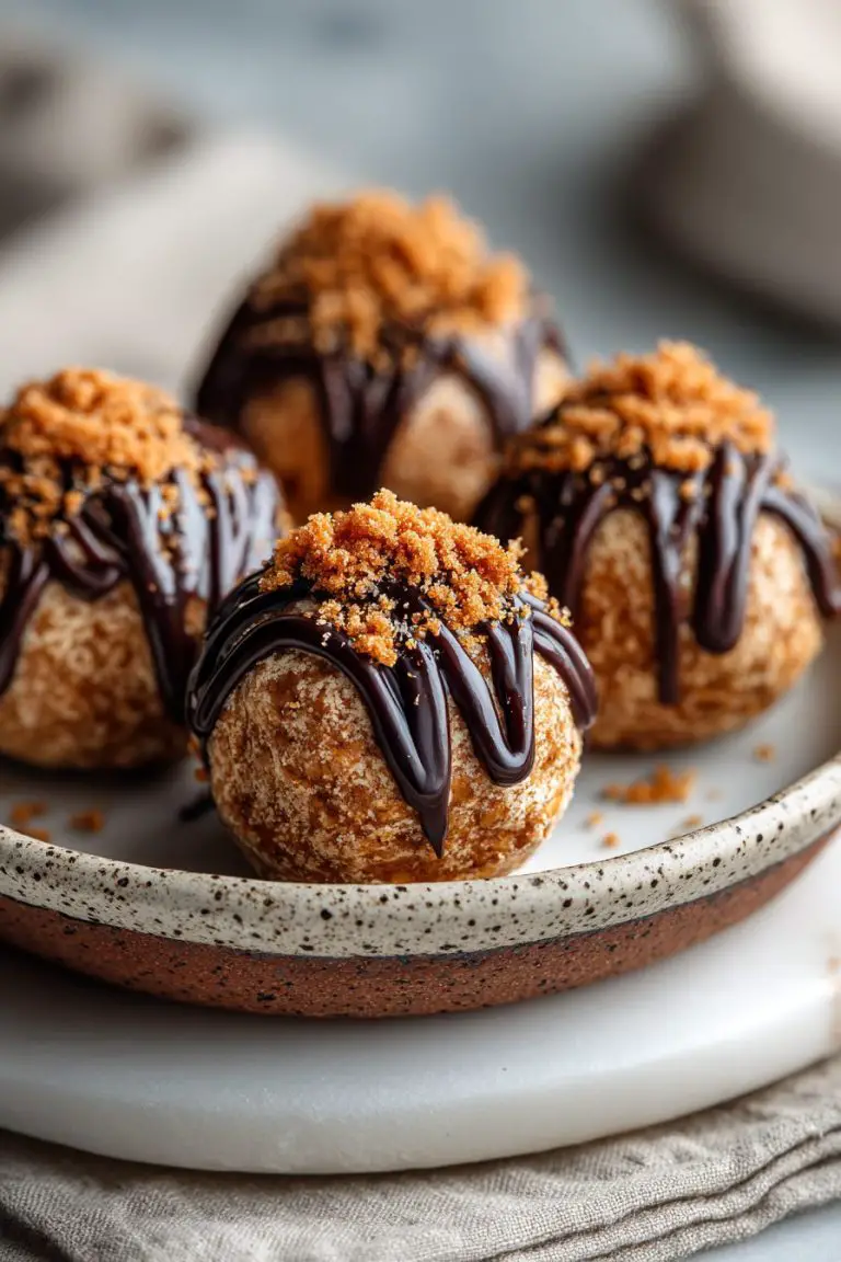 No-Bake Biscoff Cookie Truffles