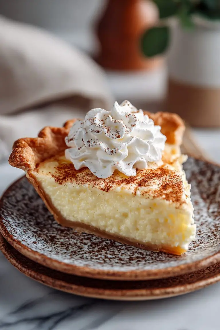 Old-Fashioned Sugar Cream Pie Recipe