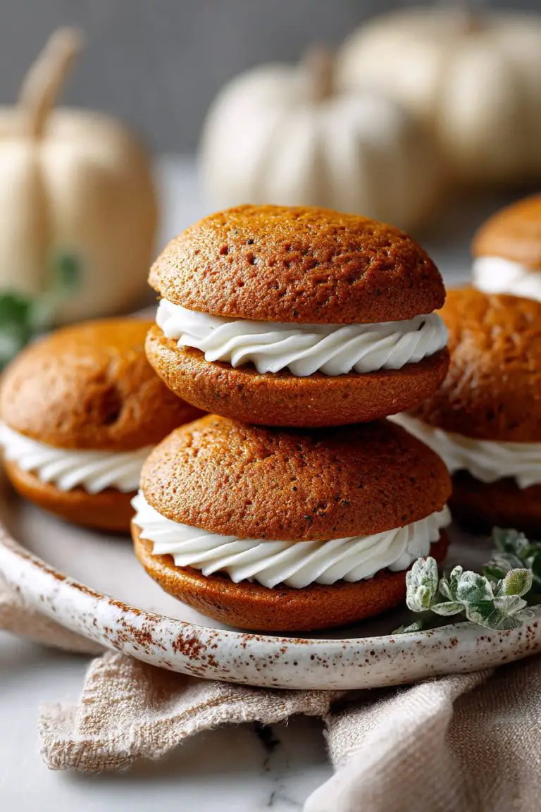 Pumpkin Whoopie Pies for Fall
