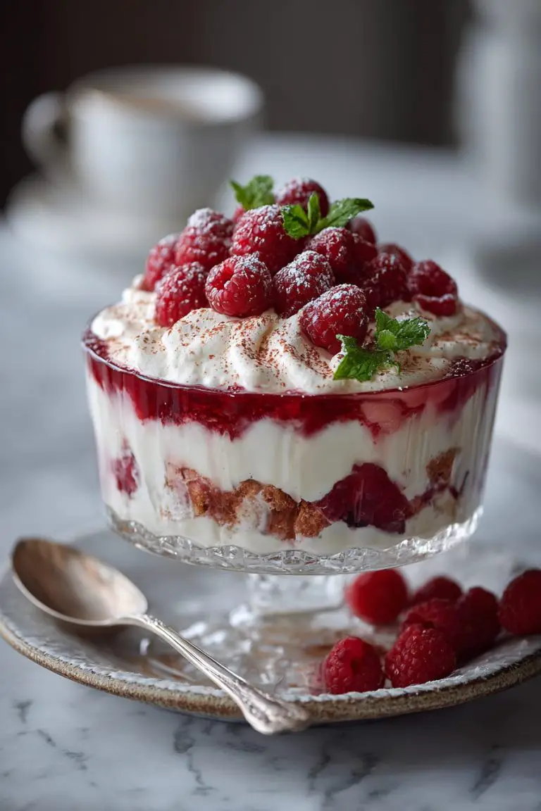 Raspberry Trifle Delight