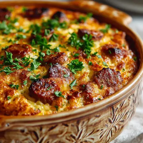Sausage and Rice Casserole Delight