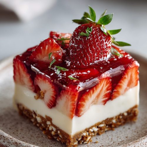 Strawberry Pretzel Salad Delight