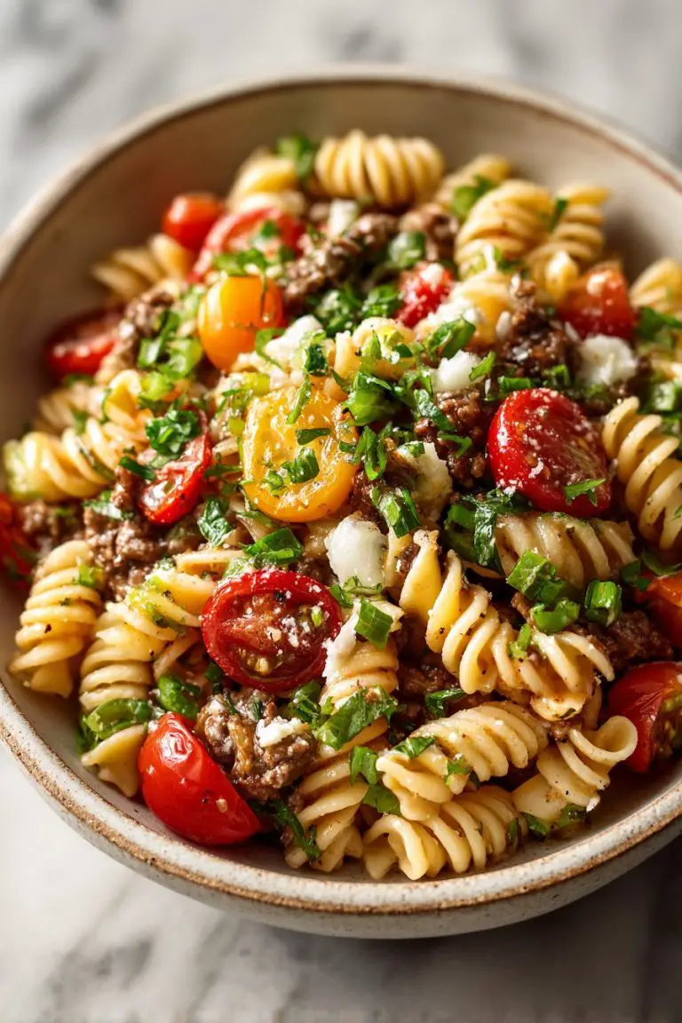 Taco Pasta Salad Delight