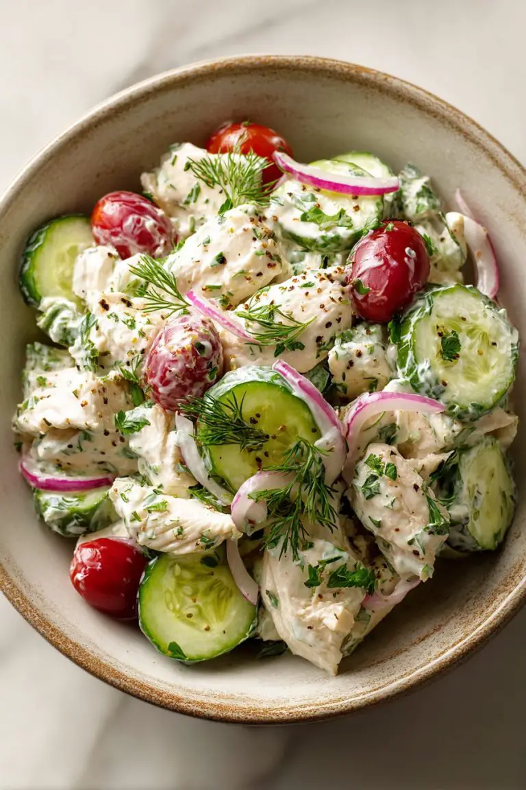 Tzatziki Chicken Salad Recipe