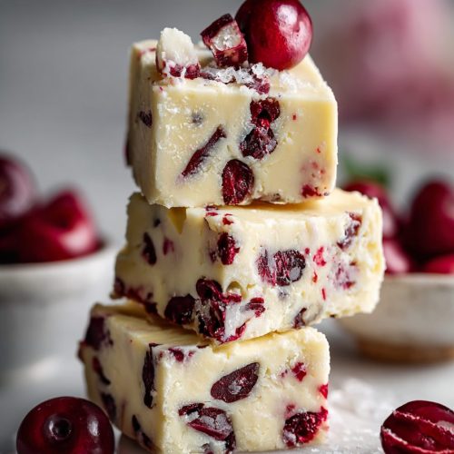 White Chocolate Cherry Fudge Recipes