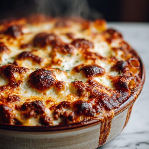 Beef Rigatoni Bake Recipe