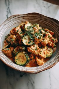 Creamy Paprika Chicken with Zucchini