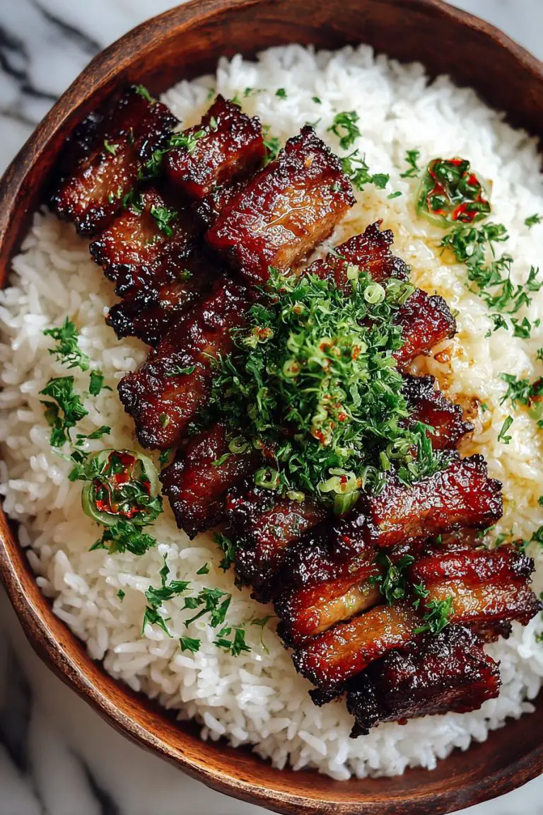 Easy Caramelized Pork Rice Recipe