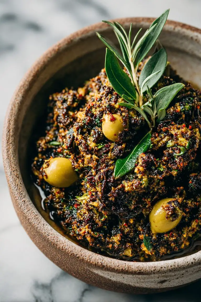 Easy Olive Tapenade Recipe