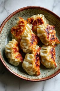 Easy Pan-Fried Pork Dumplings