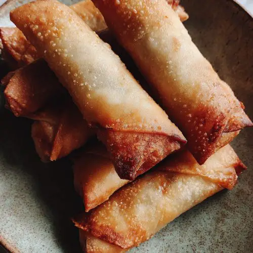 Easy Rice Paper Egg Rolls