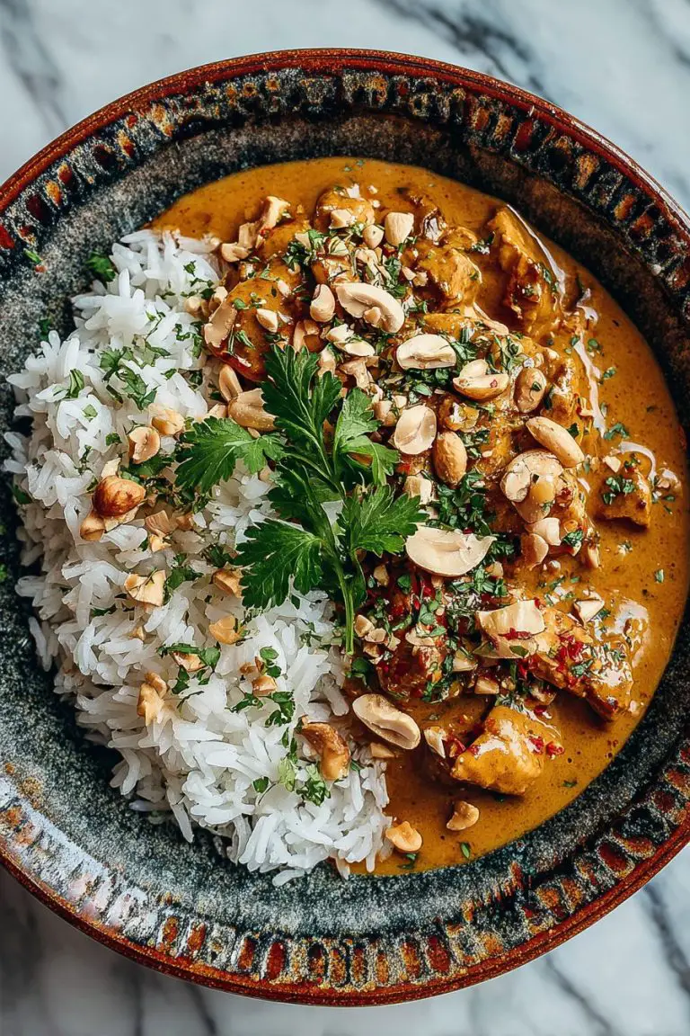 Easy Thai Peanut Curry Recipe