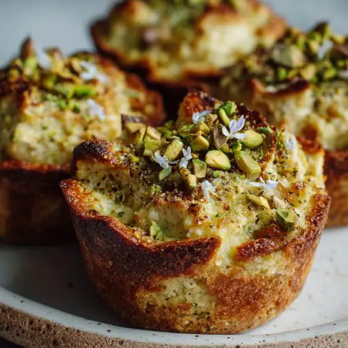 Easy Vegan Mini Quiches with Tofu and Pistachios