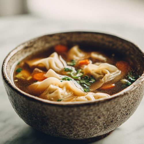 Easy Wonton Soup Recipe