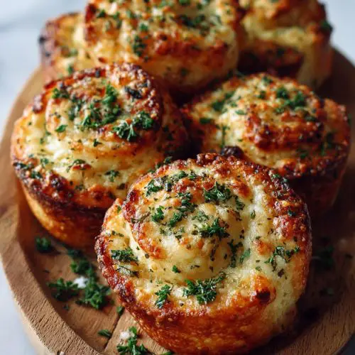Garlic Parmesan Pizza Rolls