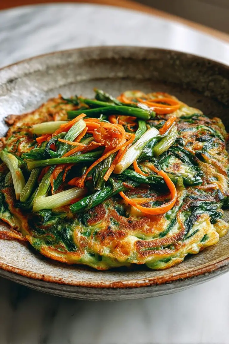 Korean Vegetable Pancakes Recipe