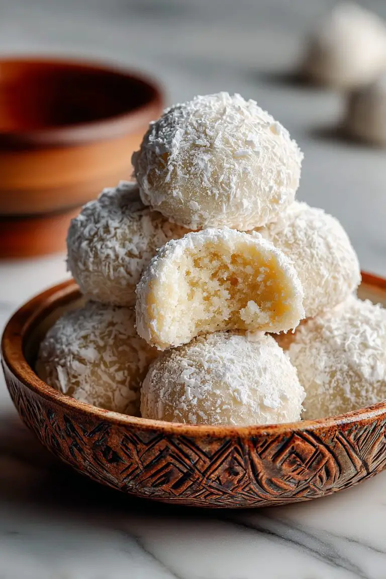 Lemon Cream Snowball Cookies