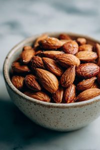 Maple Roasted Almonds Recipe