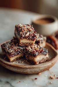 No-Bake Vegan Date Energy Bars