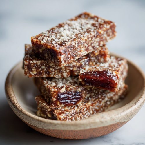 No-Bake Vegan Date Energy Bars