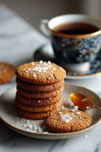 Salted Honey Cookies Recipe