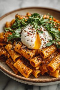 Spicy Burrata Rigatoni Recipe