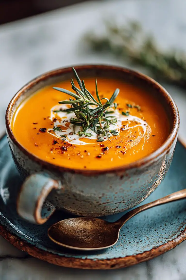 Spicy Miso Carrot Soup Recipe