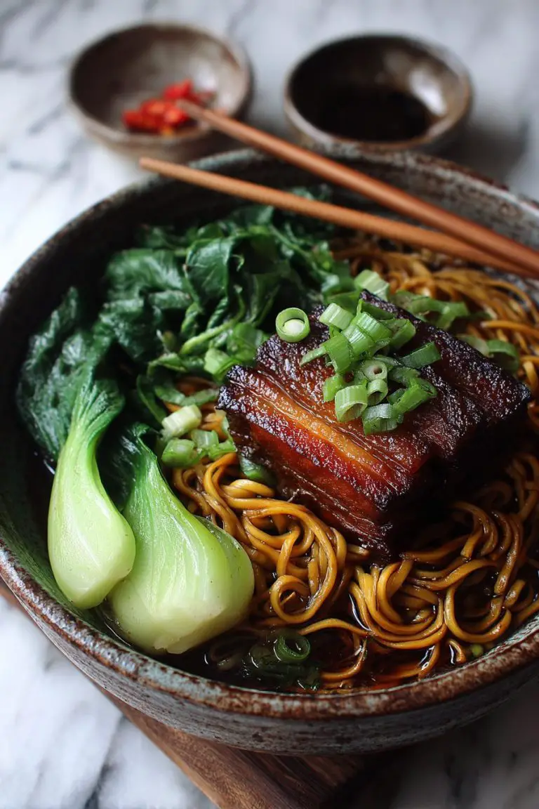 Wonton Char Siu Noodles