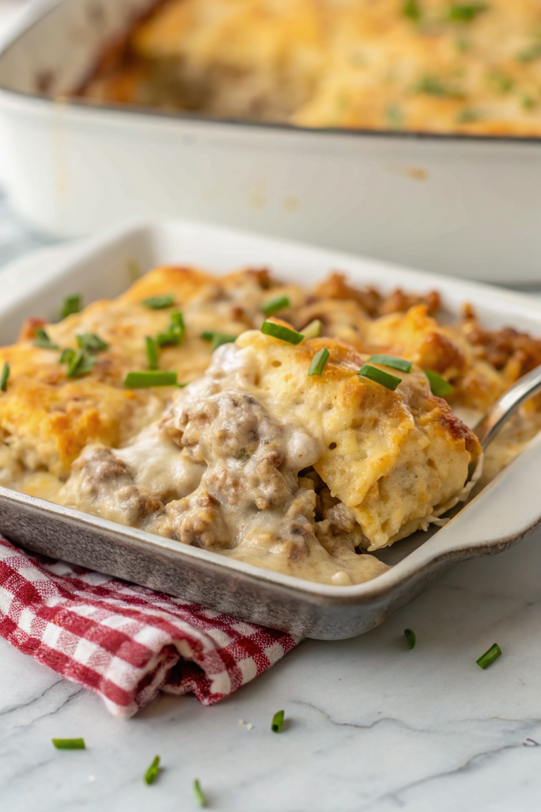 Biscuits and Gravy CasseroleNew