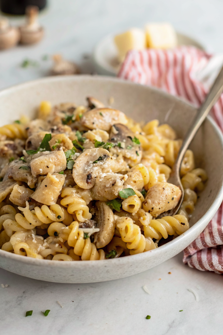 Chicken Mushroom Pasta