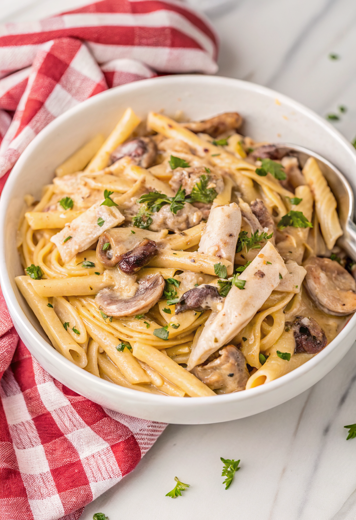 Chicken Mushroom PastaNew