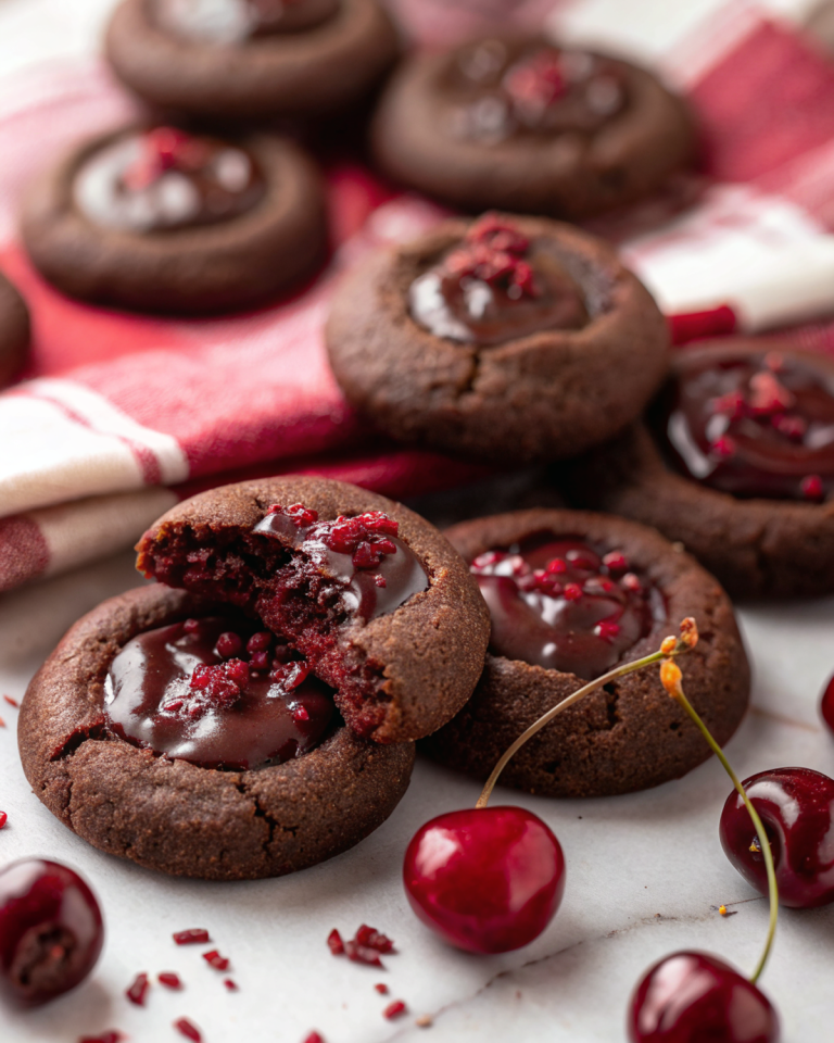 Chocolate Cherry Cookies