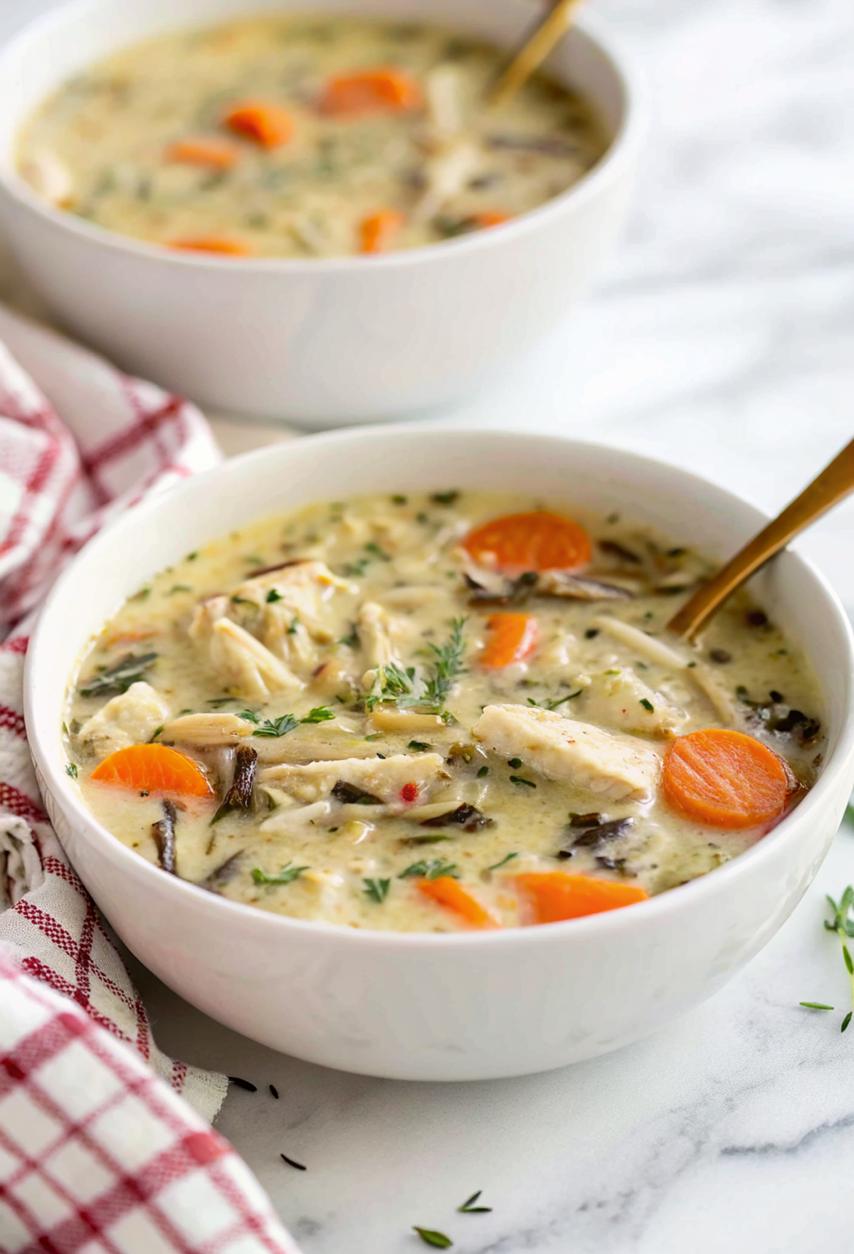 Creamy Chicken and Rice Soup