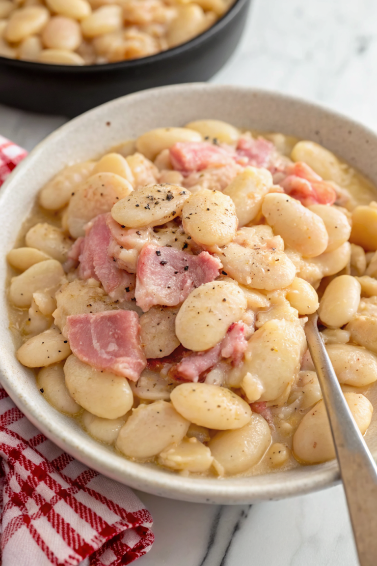 Creamy Southern Butter Beans